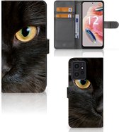 Telefoonhoesje Xiaomi Redmi Note 12 4G Beschermhoesje Zwarte Kat