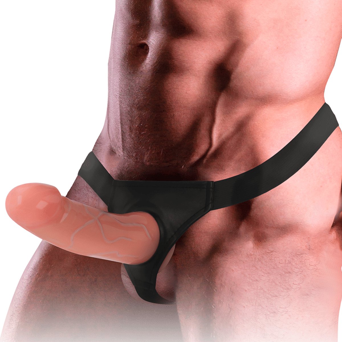 INTENSE COUPLES TOYS | Intense - Hollow Strap-on Extender 16 X 3 Cm