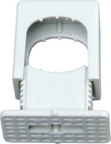 Kopp 343404099 ISO-klem 343404099 Bundel-Ø (bereik) 6 tot 16 mm Hersluitbaar Grijs 50 stuk(s)