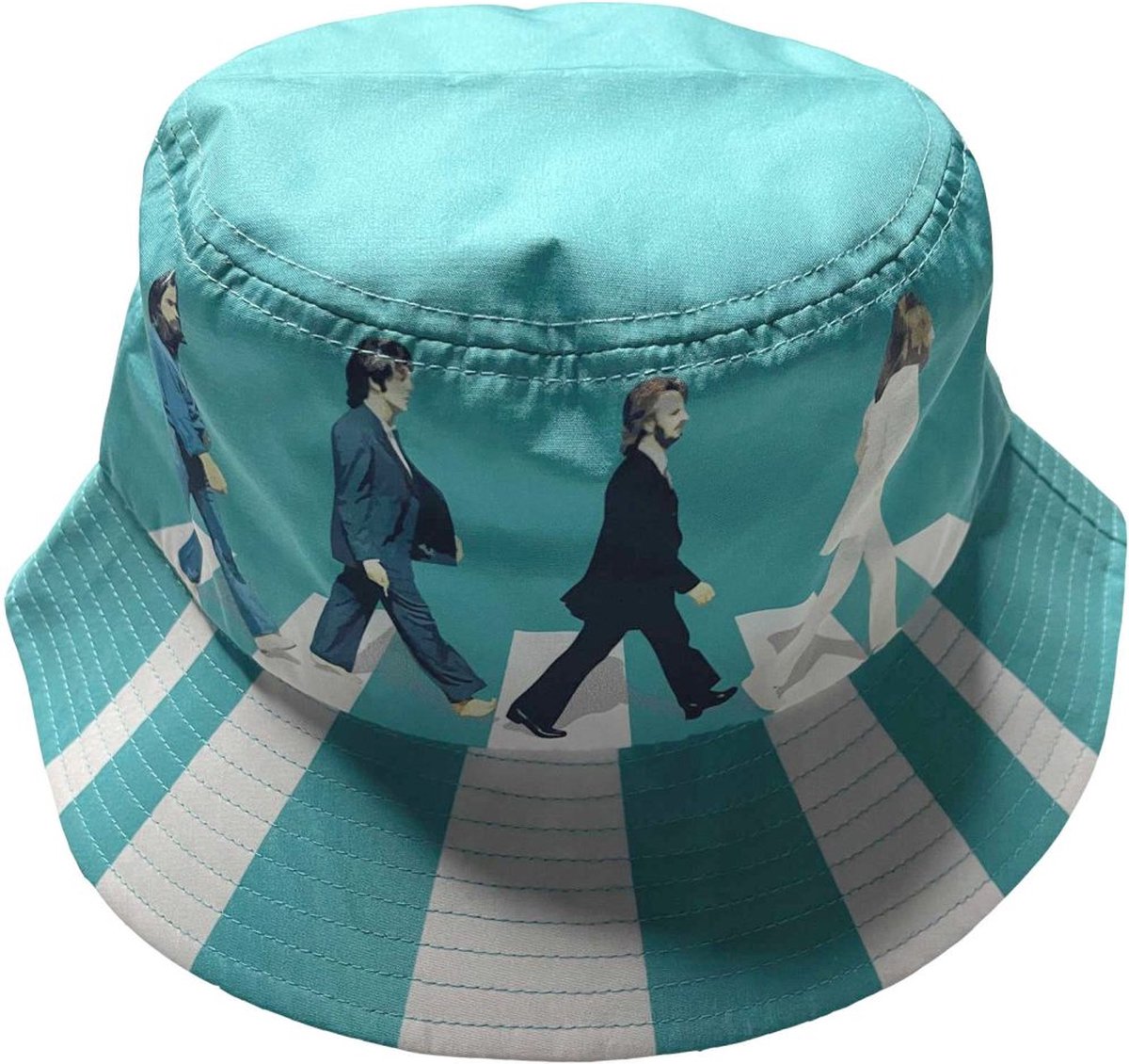 The Beatles - Abbey Road Bucket hat / Vissershoed - L/XL - Blauw - Beatles