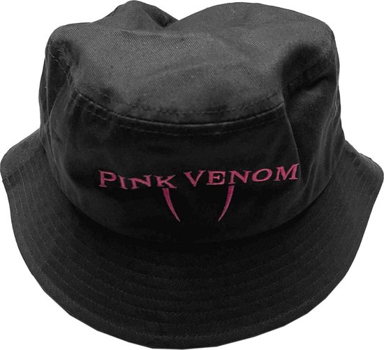 Blackpink - Pink Venom Bucket hat / Vissershoed - L/XL - Zwart