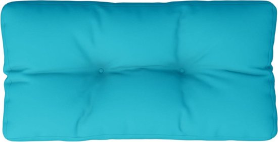 vidaXL-Palletkussen-80x40x12-cm-stof-turquoise