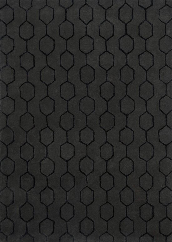 Tapis Wedgwood Gio Noir 39105 - taille 250 x 350 cm