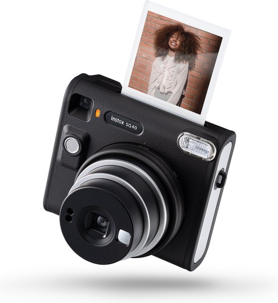 Fujifilm Instax SQUARE SQ40 - Instant camera - Zwart - Fujifilm