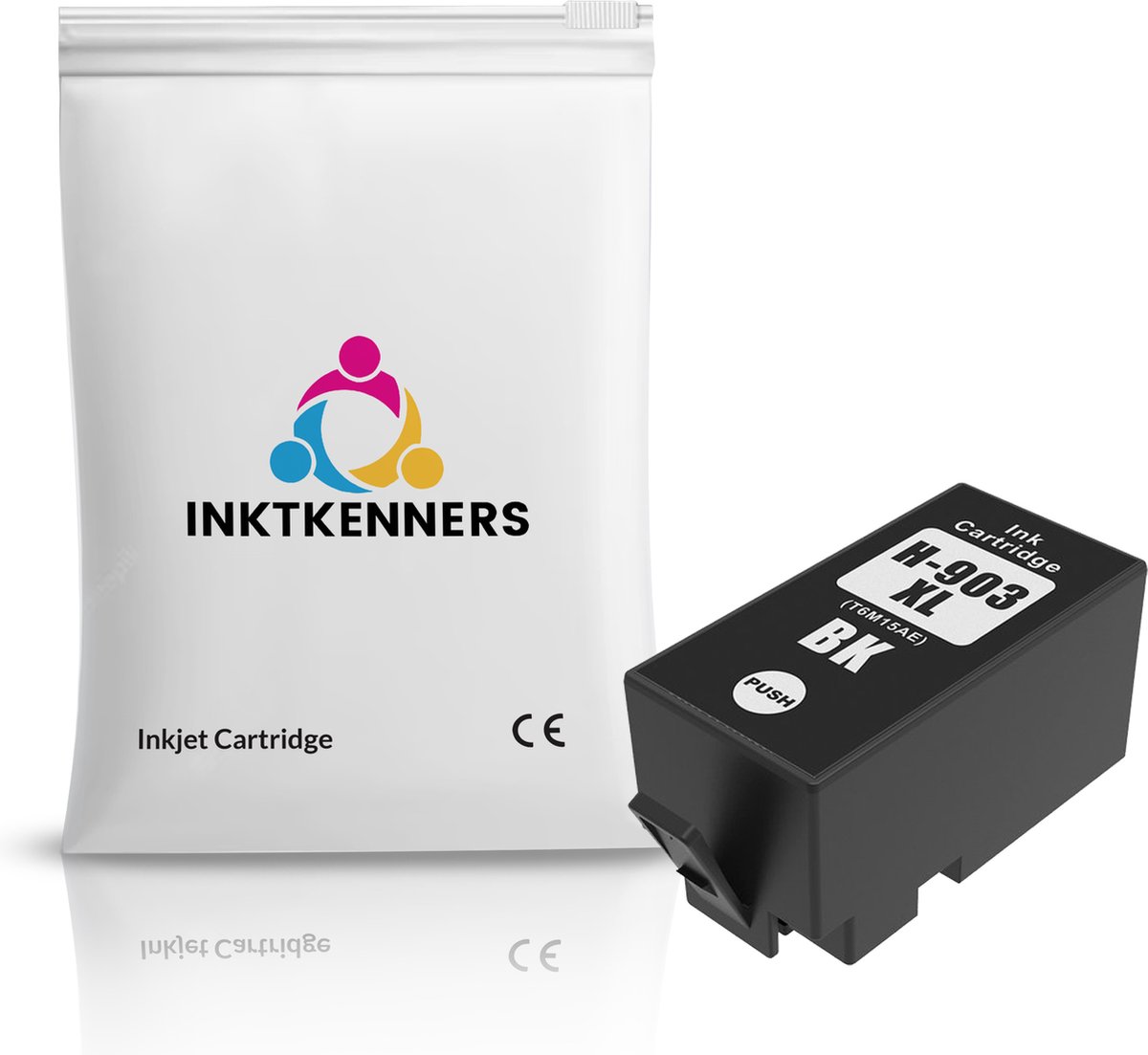 Inktcartridge Geschikt voor HP 903XL | 1x zwart inkt cartridge