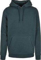 Unisex Heavy Hoodie met capuchon Bottle Green - XS