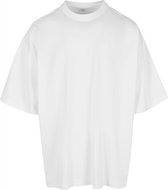 Extreme Oversized T-shirt 'Huge Tee' met ronde hals White - L