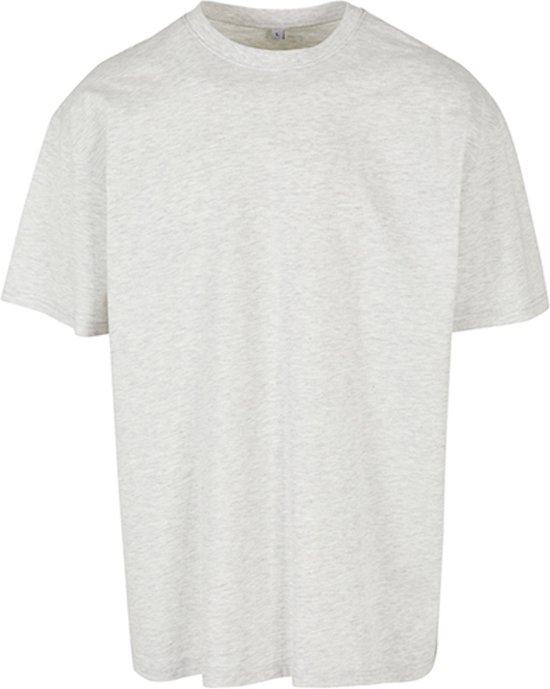 Heavy Oversized Tee met korte mouwen Light Grey - 5XL