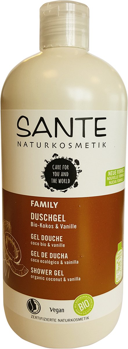 Sante - Shower gel - Douchegel - Coconut & vanilla - 500ml