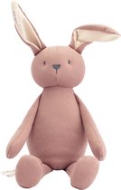 Prénatal knuffel konijn Little Knits - 40 cm - Roze