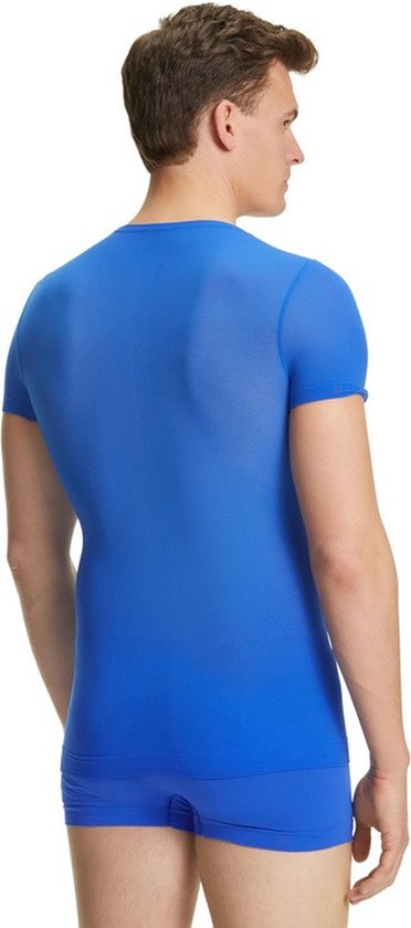 FALKE heren T-shirt Ultralight Cool - thermoshirt - blauw (yve) - Maat: L