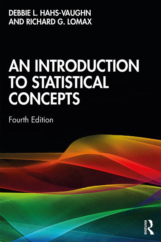 An Introduction to Statistical Concepts - cover