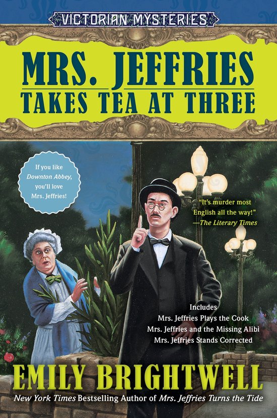 Mrs. Jeffries Takes Tea at Three - cover