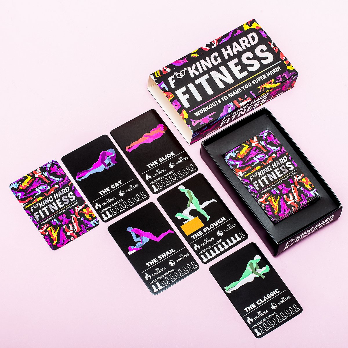 Gift Republic F*cking Hard Fitness kaarten