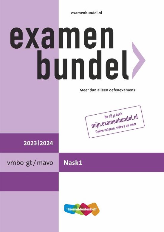 Examenbundel vmbo-gt/mavo NaSk1 2023/2024