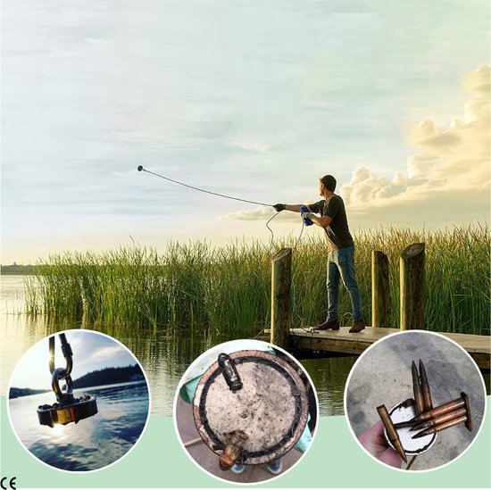 Arvona Magnet Fishing - Kit de démarrage pour la pêche à l'aimant - Set  d'aimants de
