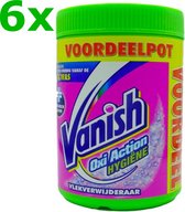Vanish - Oxi Action - Hygiëne - Vlekverwijderaar 6x 705g - Voordeelverpakking