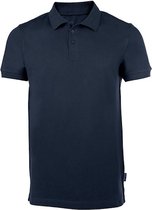 Men´s Heavy Stretch Polo met korte mouwen Navy - 4XL