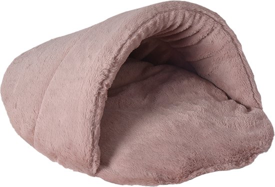 Foto: Animal boulevard honden of katten slaapzak pluche roze s 60x45x28cm