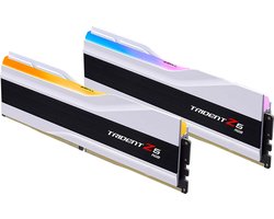 G.Skill Trident Z5 RGB - DDR5 - Kit - 64GB: 2 x 32GB - DIMM 288-PIN - 6000 MHz / PC5-48000 - CL30 - on-die ECC - Mattes Weiß (F5-6000J3040G32GX2-TZ5RW)