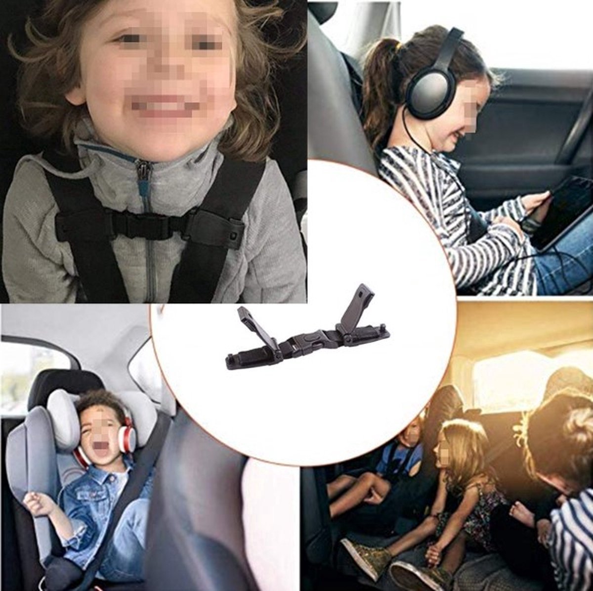 Autostoel Gordelclip I Gordelversmaller I Veiligheidsgordel Babystoel I Autogordel clip I Gordelklem I Geschikt voor Maxi Cosi I Verstelbare Clip I NIEUWE VERSIE – foto 2