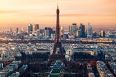Fotobehang Panorama Van Parijs - Vliesbehang - 460 x 300 cm