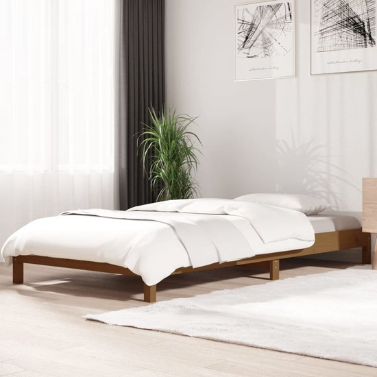 vidaXL-Bed-stapelbaar-90x190-cm-massief-grenenhout-honingbruin