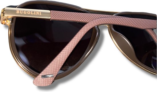 BUGOLINI® Feliks - Designer Zonnebril Voor Heren - Gepolariseerd - UV400 - Gold Tea van BUGOLINI — afbeelding 4