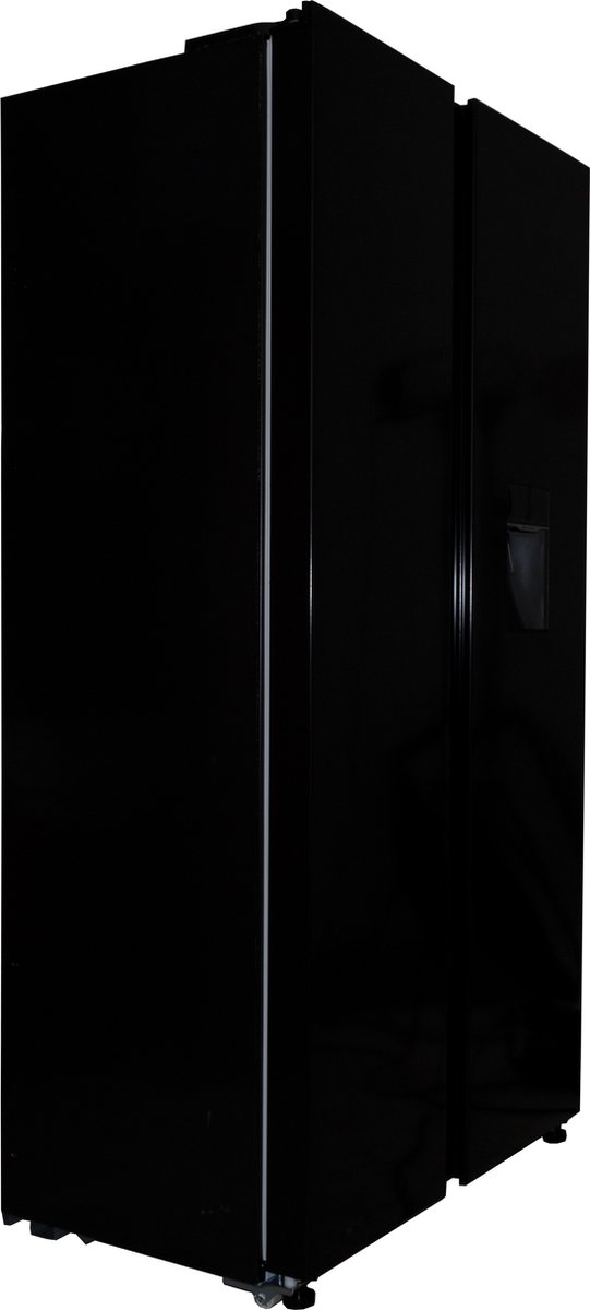 Exquisit SBS239-WS-EB - 5 Jaar garantie - Amerikaanse Koelkast - Waterdispenser - Display - 442 Liter - Zwart — afbeelding 4