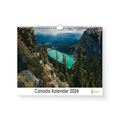 Huurdies - Canada Kalender - Jaarkalender 2024 - 35x24 - 300gms