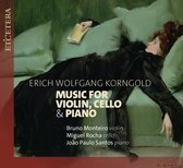 Bruno Monteiro, João Paulo Santos, Miguel Rocha - Music For Violin, Cello & Piano (CD)