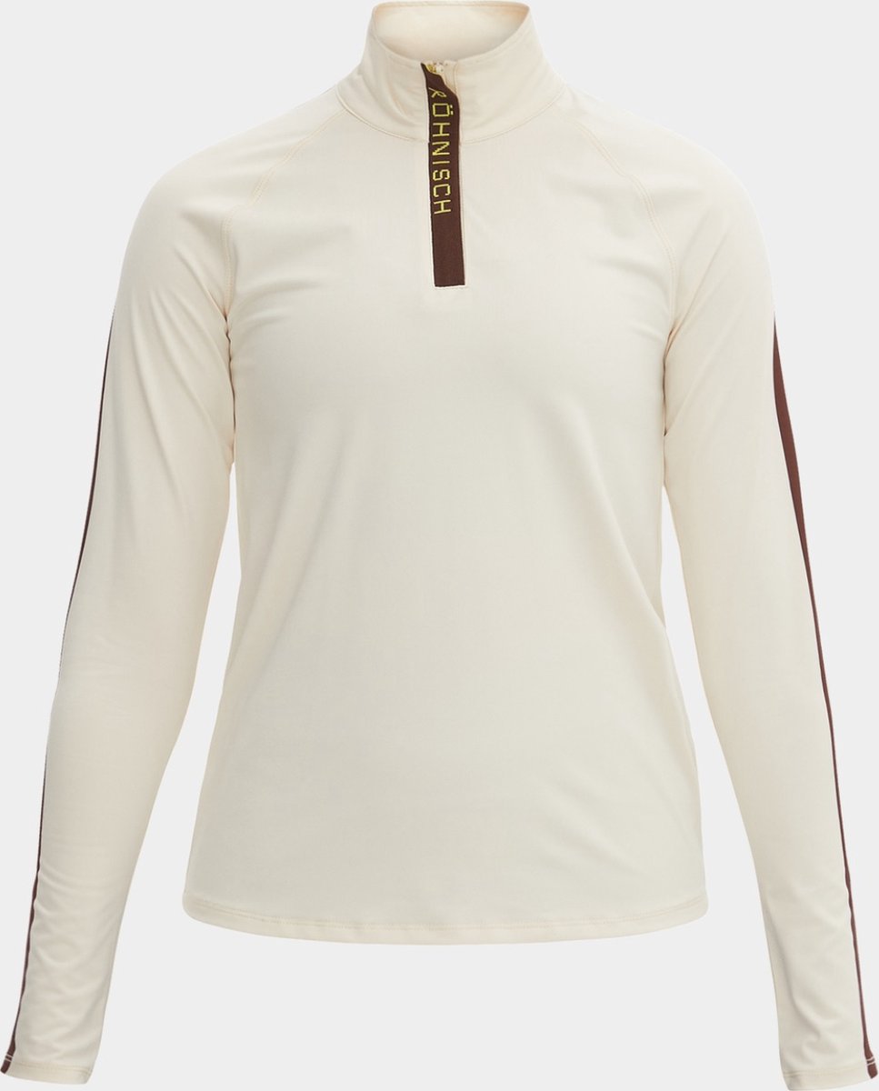 Röhnisch Abby Half Zip - White Swan - Maat S