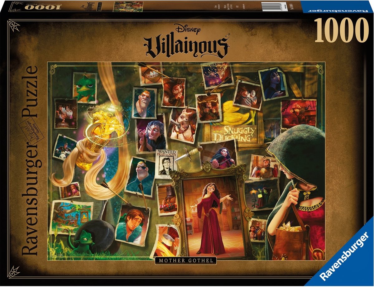 Ravensburger puzzel Villainous: Mother Gothel - Legpuzzel - 1000 stukjes