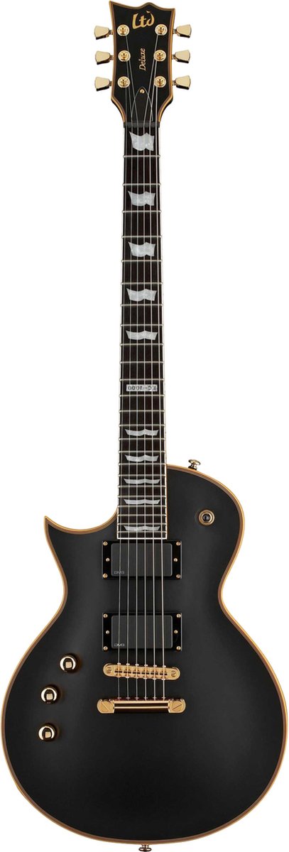 ESP LTD EC-1000 VBK LH Vintage zwart linkshandig - Elektrische gitaar voor linkshandigen