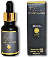 Cannana CBD Olie 10ml 5% - Full Spectrum - Vegan - 100% Natuurlijk