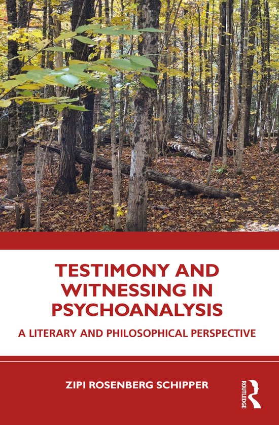 Testimony and Witnessing in Psychoanalysis - cover