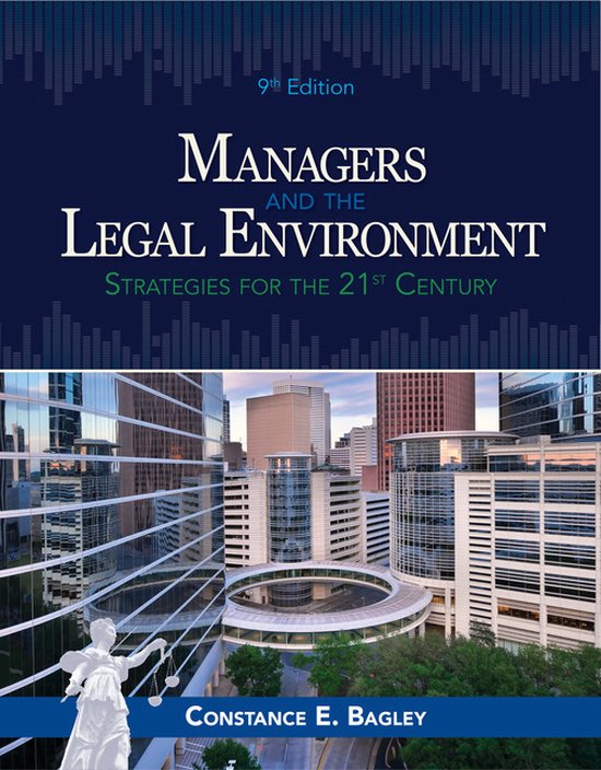 Managers and the Legal Environment - cover