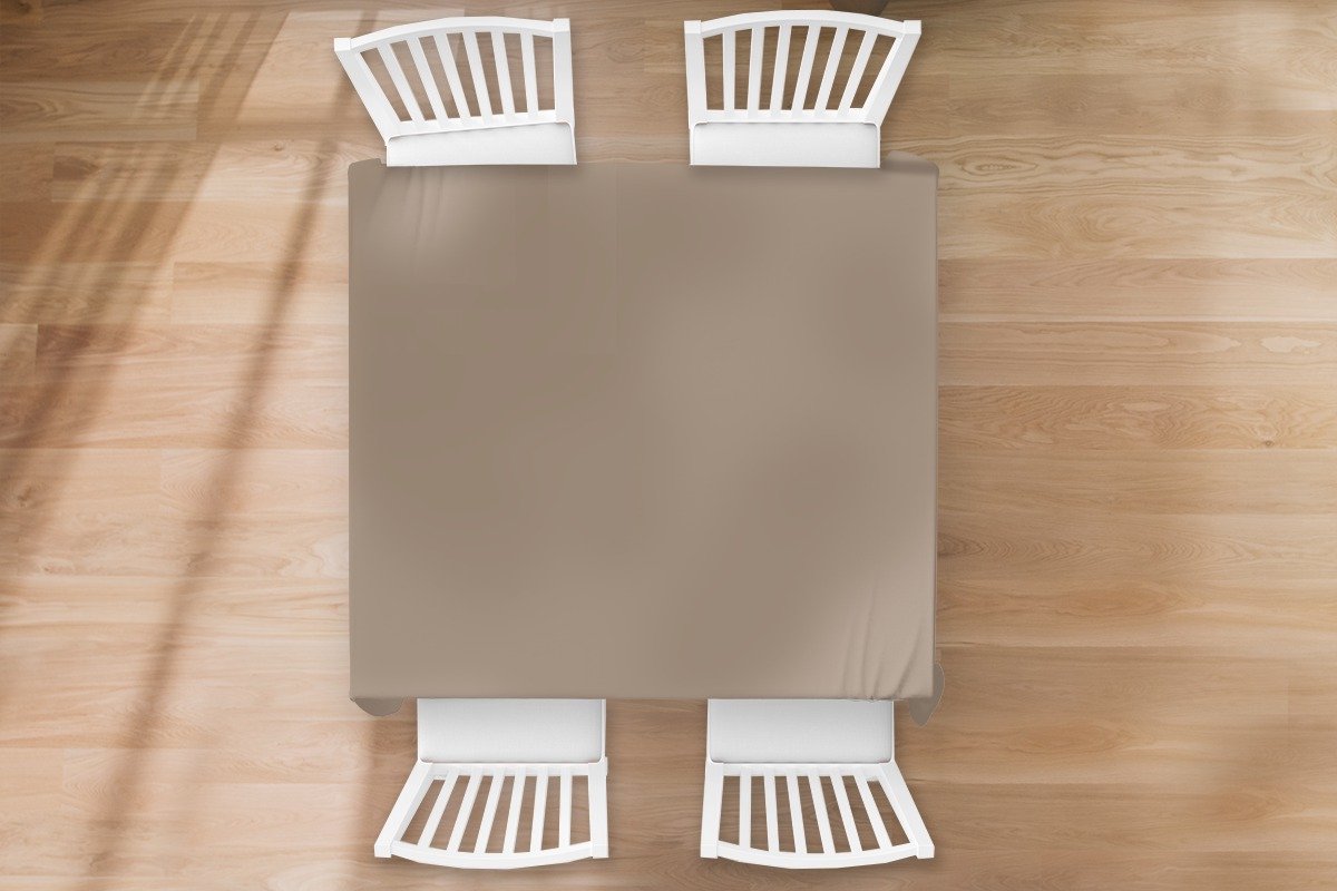 Tafelkleed - Tafellaken - 120x120 cm - Bakery brown - Interieur - Aardetinten - Binnen en Buiten