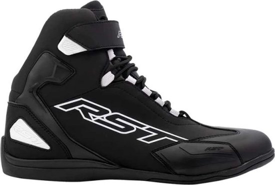 RST Sabre Moto Shoe Mens Ce Boot Black White 46 - Maat - Laars