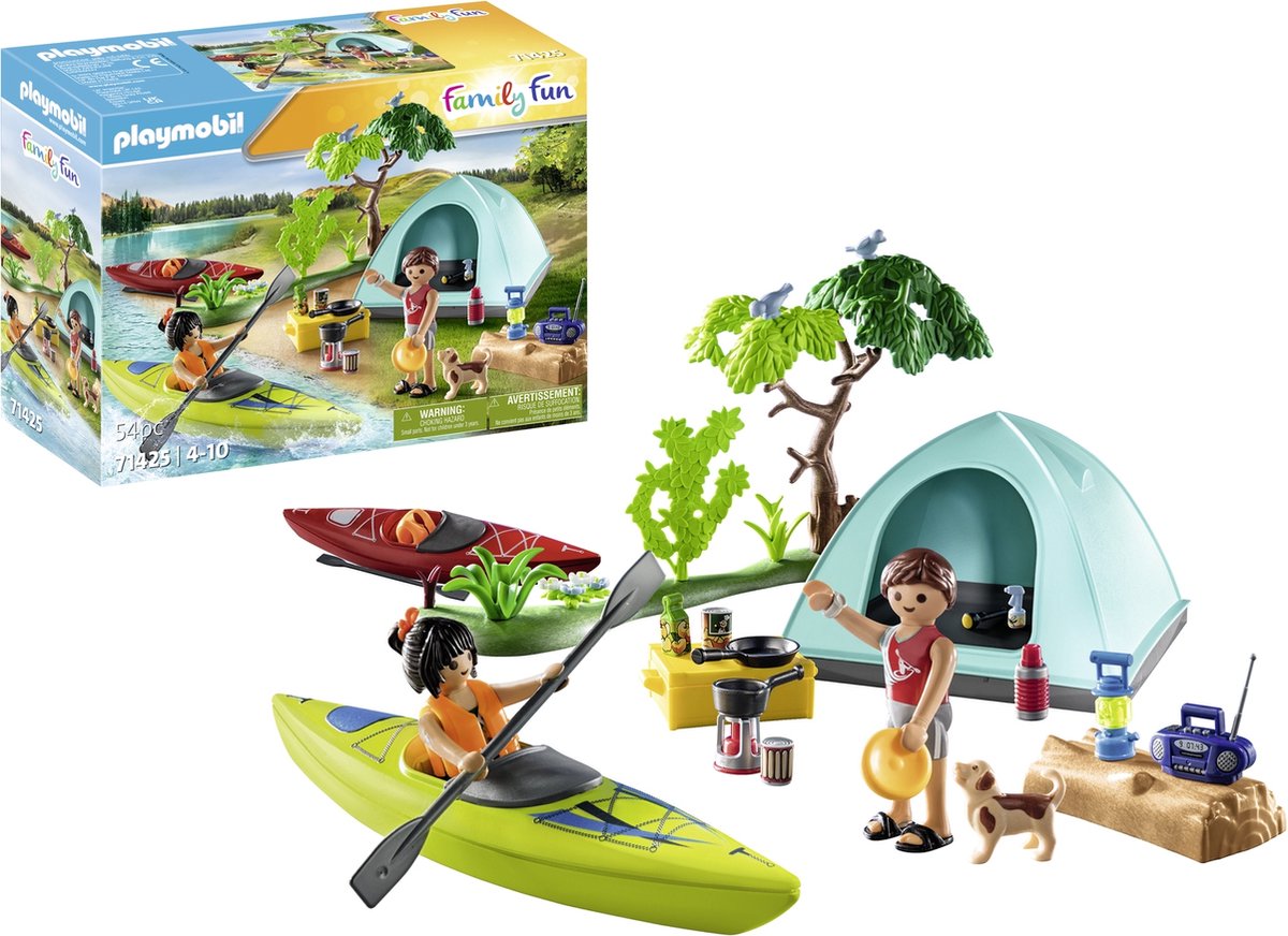 PLAYMOBIL Family Fun Outdoor kamperen - 71425 — afbeelding 5