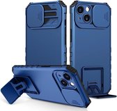 Geschikt voor Apple Iphone 13 Case - Blauw – Case – Hoes – Bescherming Telefoon – Smartphone Case – Cadeau voor man /vrouw/ vaderdag