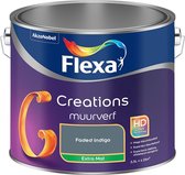 Flexa Creations - Muurverf - Extra Mat - Faded Indigo - 2.5l