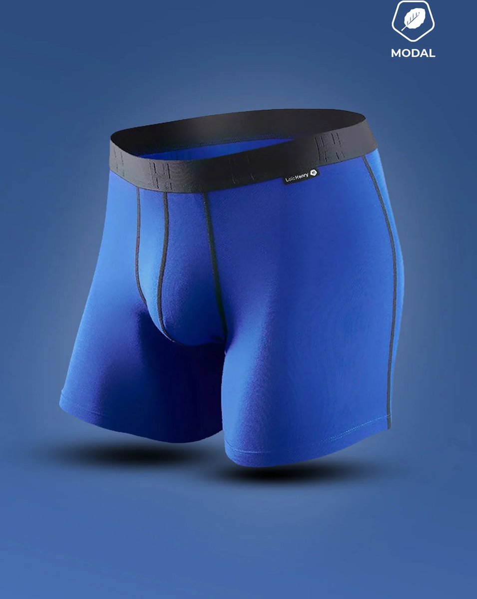 Loïc Henry Every-D Royal Blue Boxershort Blauw XL