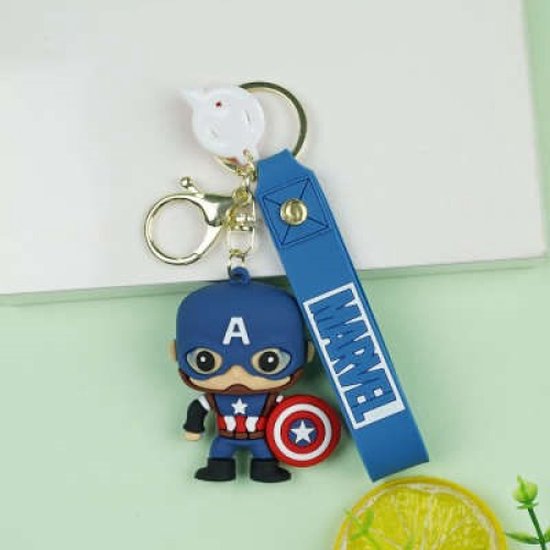 hebzuchtig weg te verspillen bord Captain America - Sleutelhanger - Marvel Avengers - 3D - Keychain - Plastic  - Rubber | bol.com
