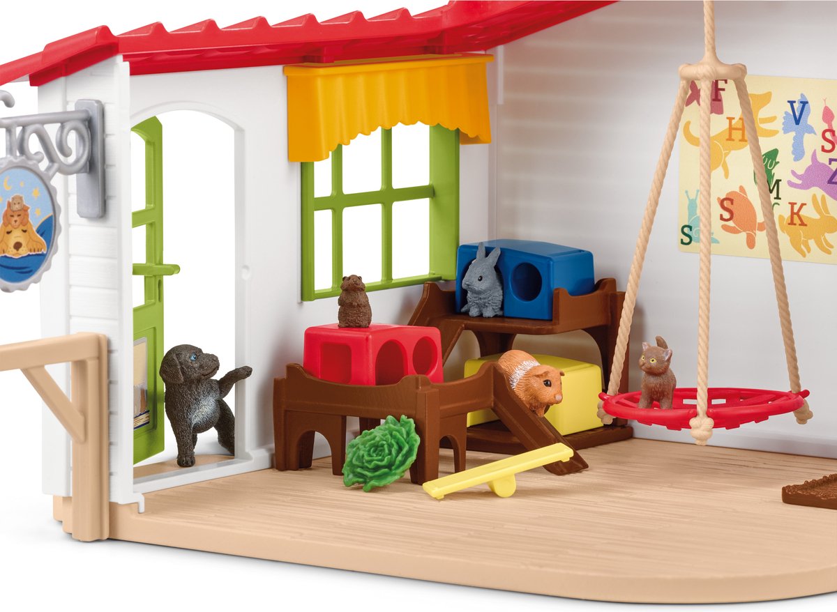 schleich FARM WORLD - Dierenhotel - Boerderij Speelgoed, Hotel - 42607 — afbeelding 14