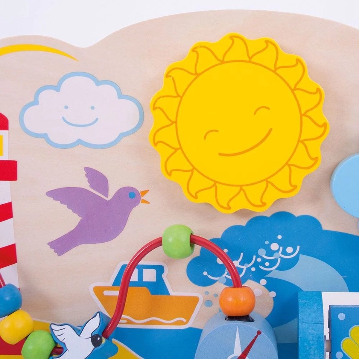 Bigjigs activity centre marine / box speelbord — afbeelding 9