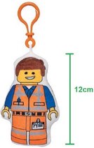 LEGO The Movie 2 - Bag Clip Sleutelhanger Pluche - Emmet