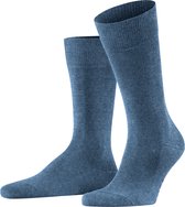 FALKE Family duurzaam katoen sokken heren blauw - Maat 39-42