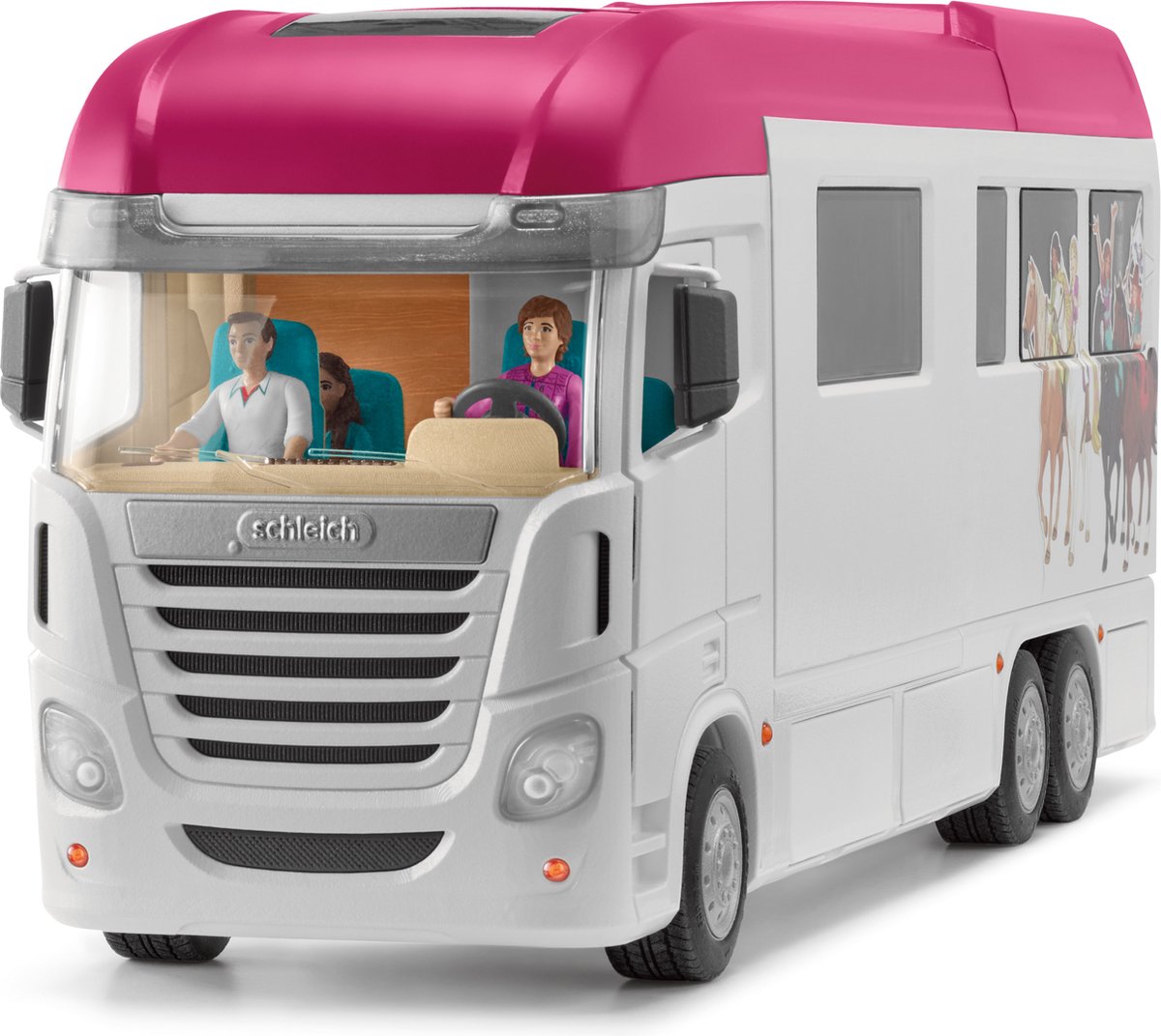 schleich HORSE CLUB - Paardenvrachtwagen - Paarden Speelgoed - 227 onderdelen - 42619 — afbeelding 22