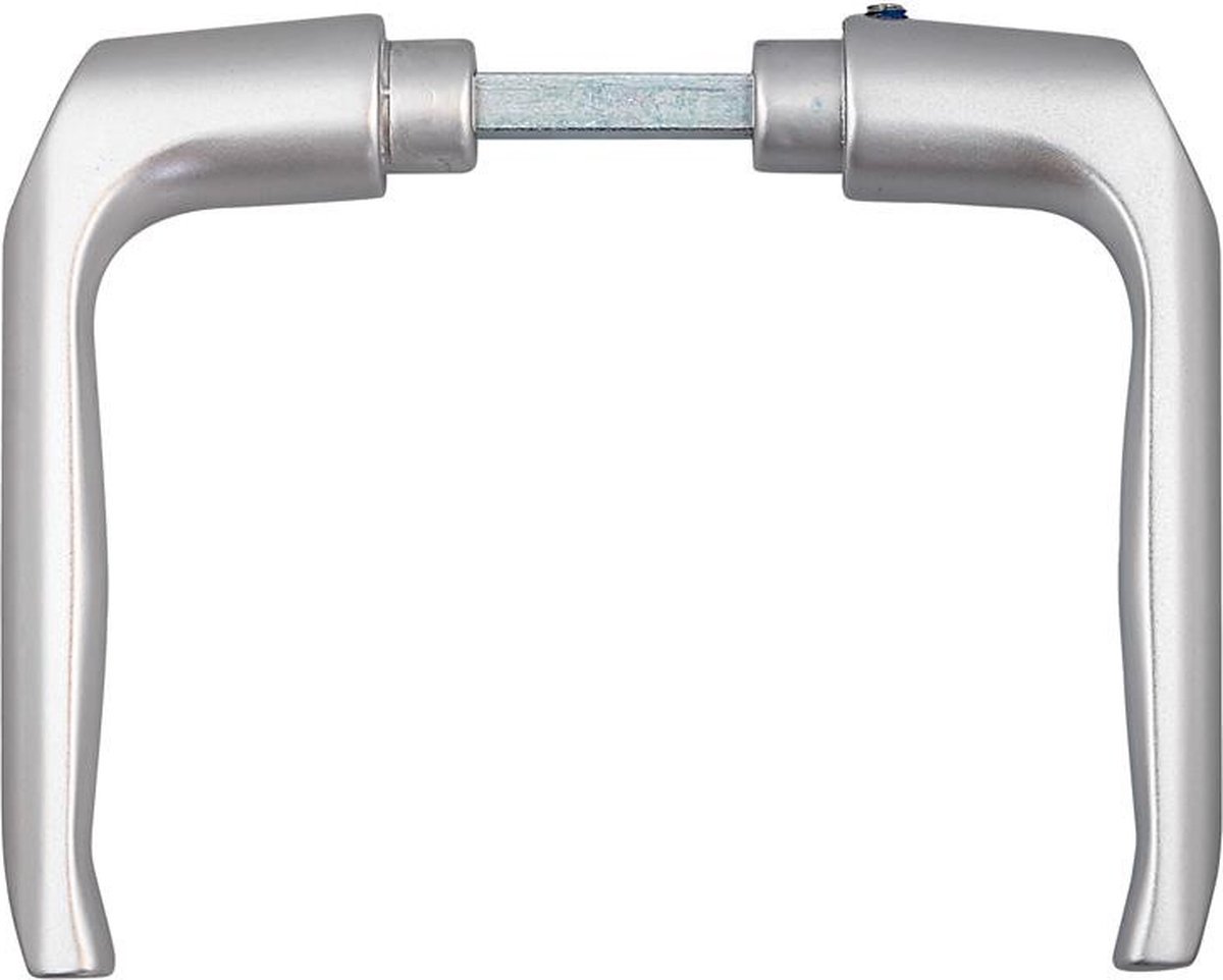 BUVA Deurkruk LF-Line 126mm - Deurdikte 54mm - F1 Zilverkleurig